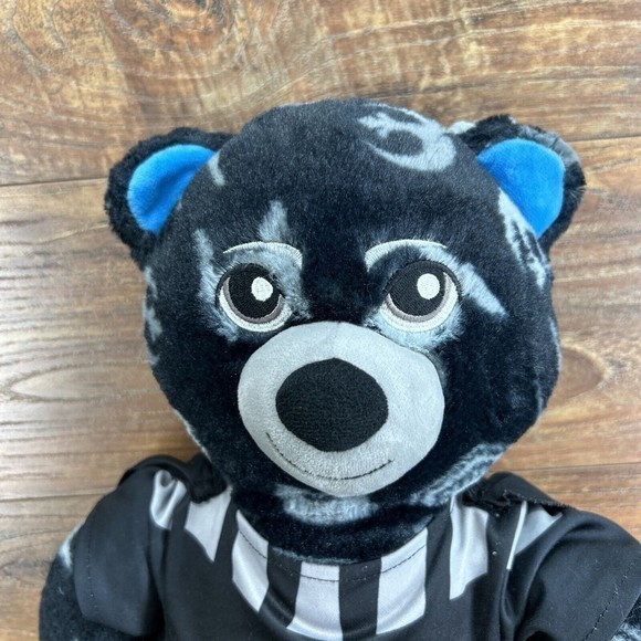 Build A Bear Star Wars Teddy Plush Black Dark Light Side Stuffed Animal 16" BABW - Picture 2 of 10